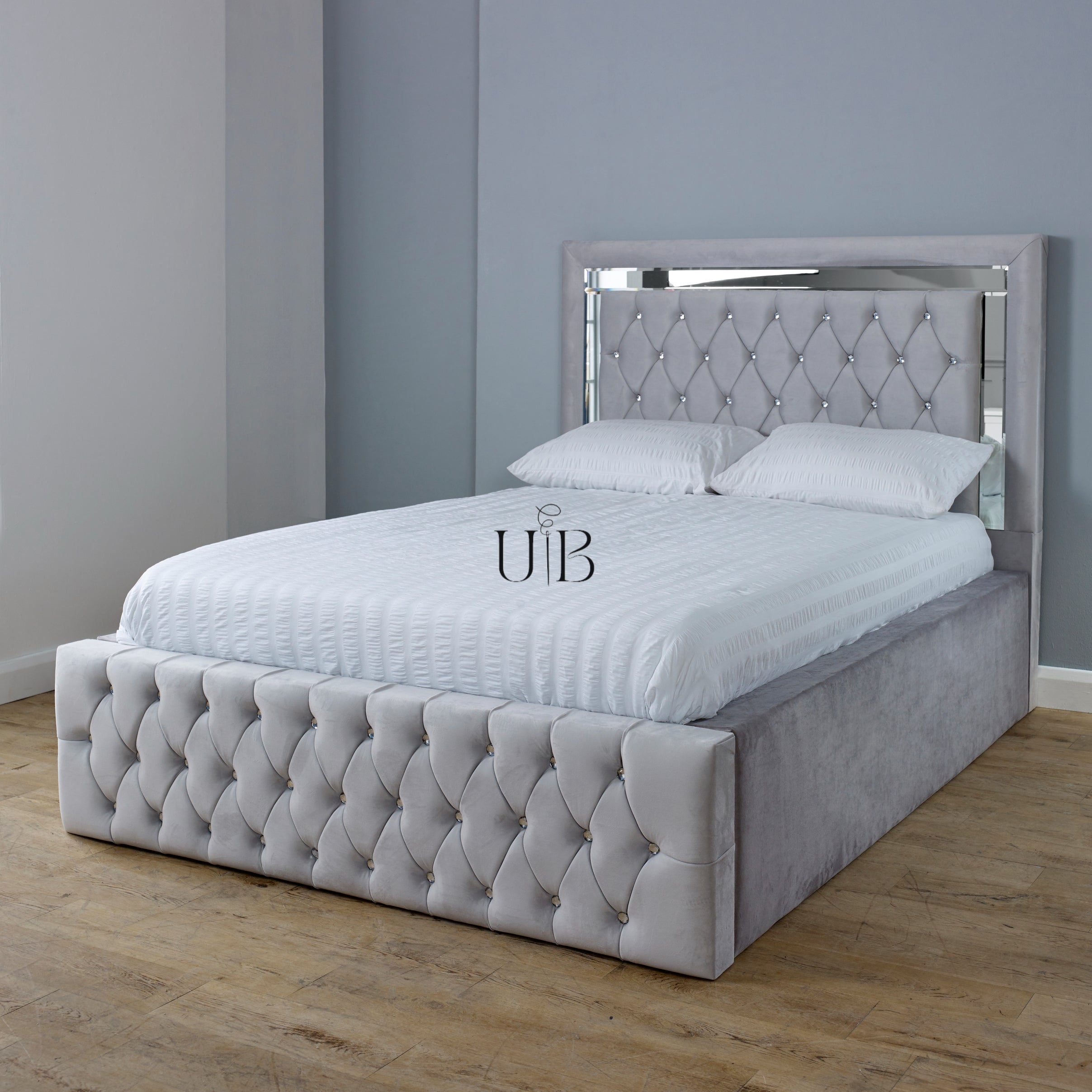 Emma Mirror Ottoman Bed