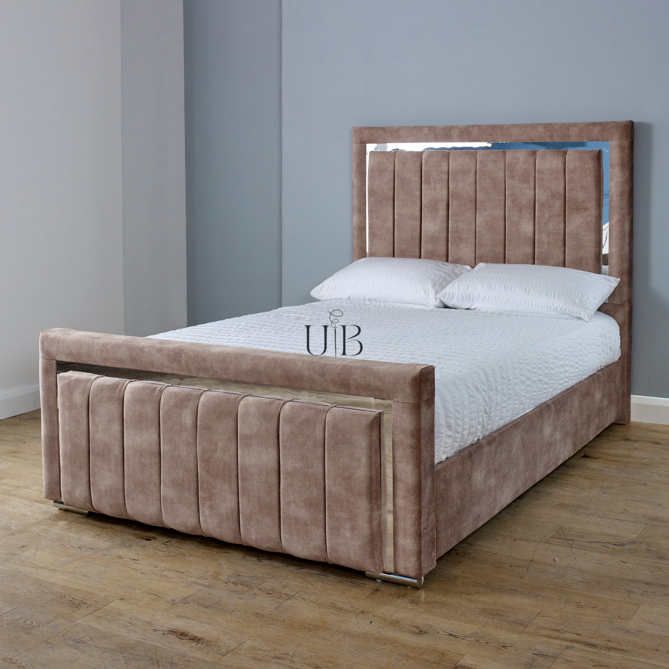 Elysian Mirror Ottoman Bed