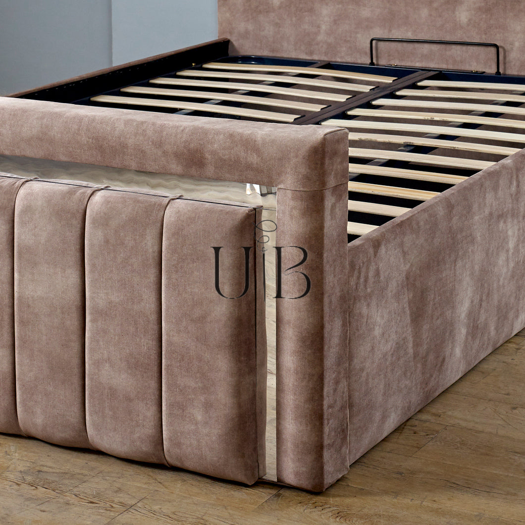 Elysian Mirror Ottoman Bed